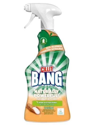 Cillit Bang Naturally Powerful Kuchnia spray do czyszczenia 750 ml