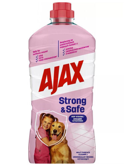 Płyn do podłóg Ajax Strong & Safe 1L